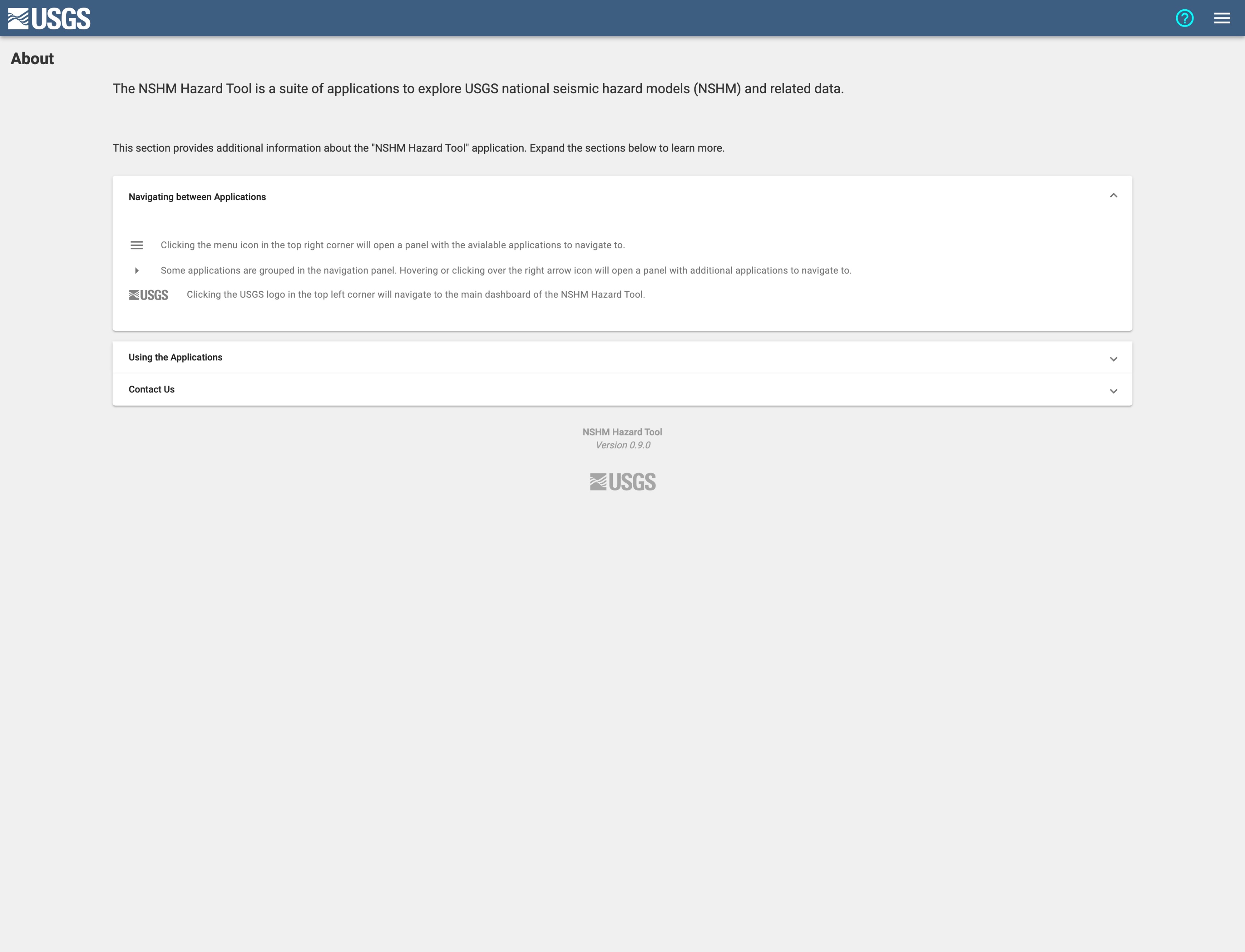 About page example screenshot